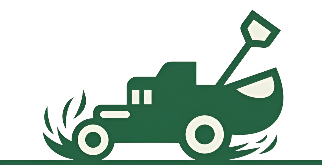 Mitch's Mowing logo emblem